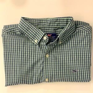 Vineyard Vines Long Sleeve Whale Button Down